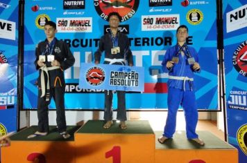 Foto - Modalidade de Jiu-Jitsu de Itatinga no Circuito do Interior