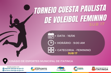 TORNEIO CUESTA PAULISTA DE VOLEIBOL FEMININO - SUB 17