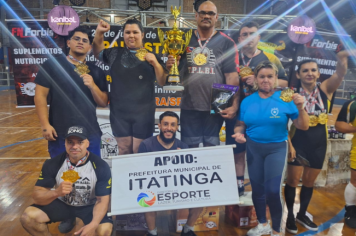 Modalidade de Levantamento de Peso de Itatinga na 23° Paulistão