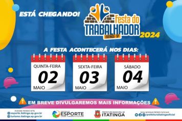 Festa do Trabalhador em Itatinga: Celebração da Tradição e Cultura Local!