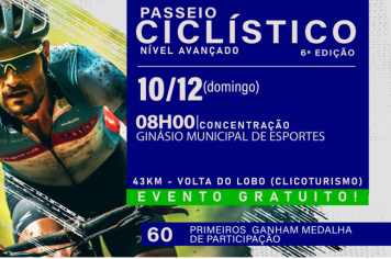 [6º EDIÇÃO – PASSEIO CICLÍSTICO: NÍVEL HARD]