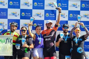 MODALIDADE DE MOUNTAIN BIKE E CORRIDA REPRESENTA ITATINGA NA 02° EDIÇÃO DUATHLON