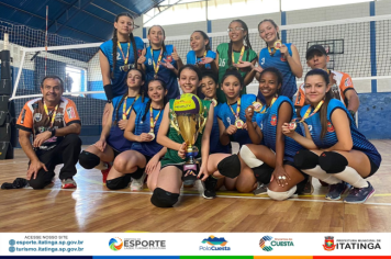 DIRETORIA DE ESPORTE PROMOVE TORNEIO REGIONAL DA CUESTA PAULISTA DE VOLEIBOL FEMININO SUB-17!