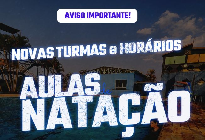 Novos Horários e Turmas de Natação para Jovens em Itatinga!
