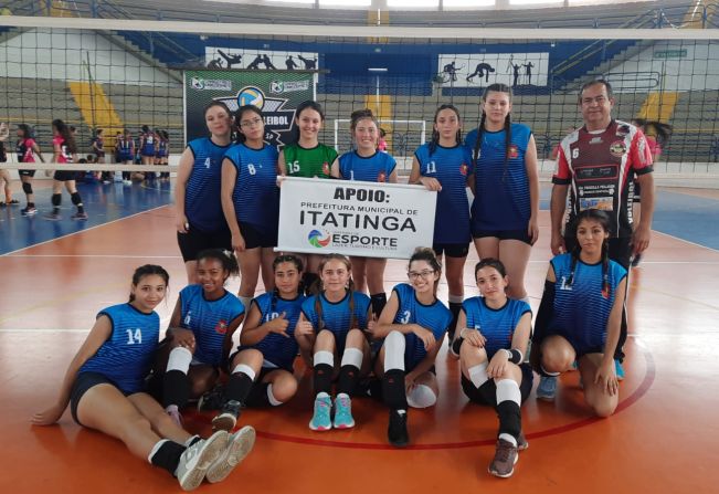 [MODALIDADE VOLEIBOL FEMININO REPRESENTA ITATINGA EM MAIS UMA COPA DE VOLEIBOL]