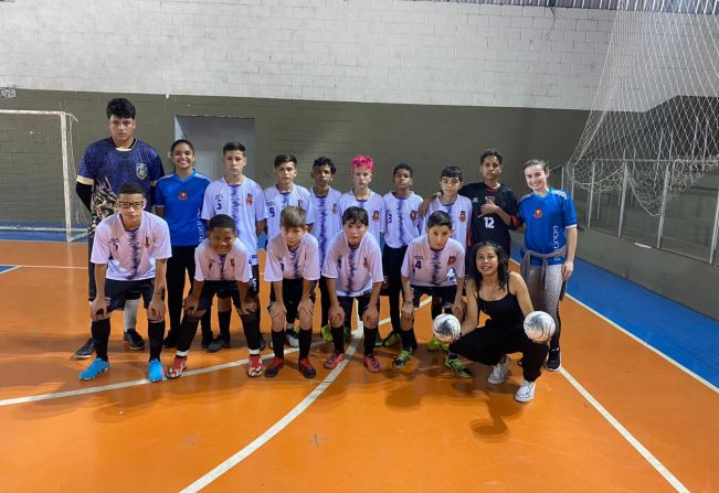 [MODALIDADE DE FUTSAL REPRESENTA ITATINGA EM CAMPEONATO DA COPA BAND]