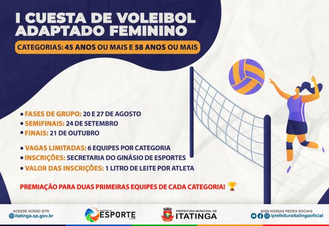  I CUESTA DE VOLEIBOL ADAPTADO FEMININO 