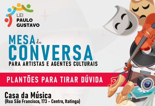 Participe dos Plantões de Dúvidas da Lei Paulo Gustavo na Casa da Música! 